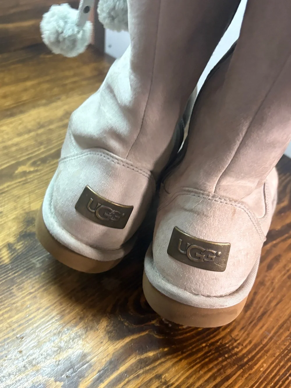 Gray Ugg boots size 8